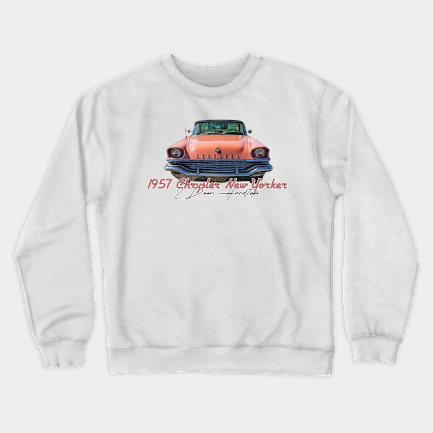 1957 Chrysler New Yorker 2 Door Hardtop Crewneck Sweatshirt by Gestalt Imagery